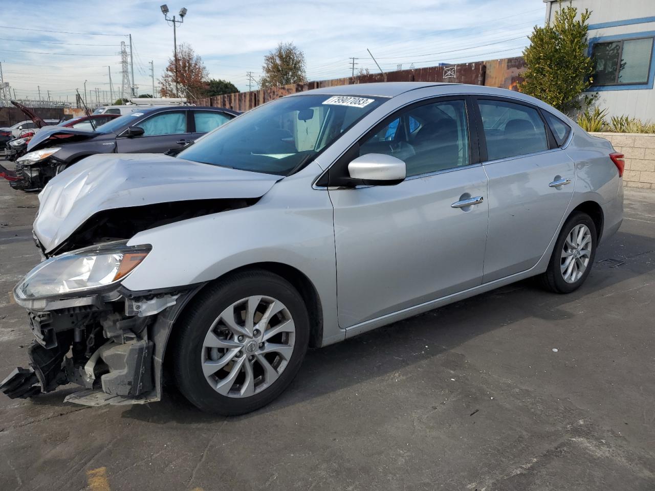 Image 1 of 2019 NISSAN SENTRA S 2019 with VIN 3N1AB7AP1KY427430