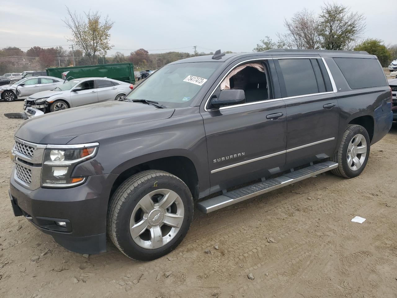 Image 1 of 2018 CHEVROLET SUBURBAN C1500 LT 2018 with VIN 1GNSCHKC8JR208699