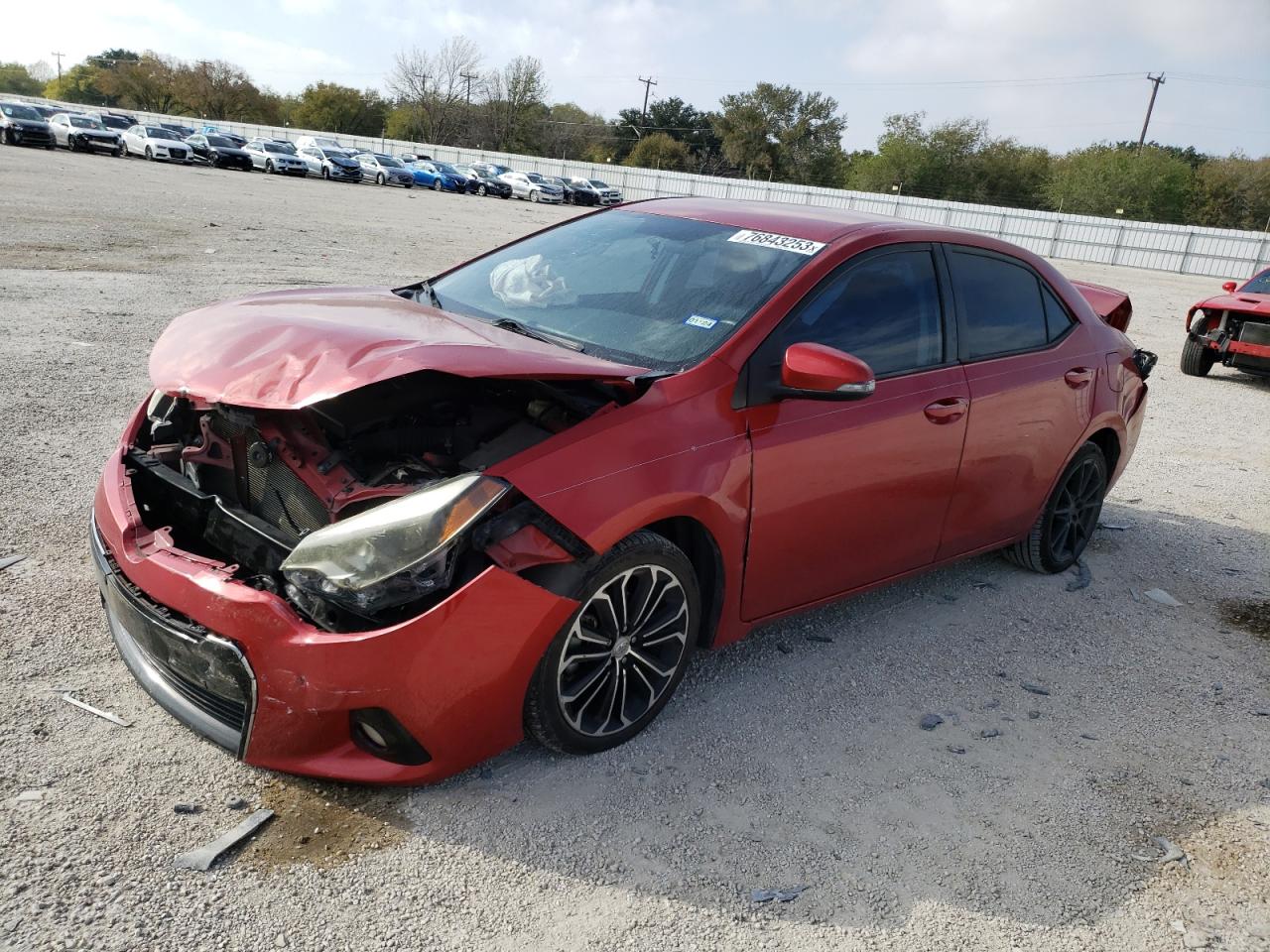 Obraz 1 z 2015 TOYOTA COROLLA L 2015 z VIN 5YFBURHE3FP238893