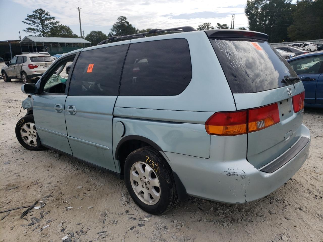Image 2 of 2004 HONDA ODYSSEY EXL 2004 with VIN 5FNRL18984B021189