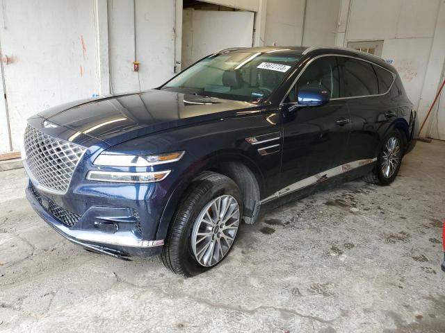 Image 1 of 2022 GENESIS GV80 BASE 2022 with VIN KMUHBDSB8NU076579