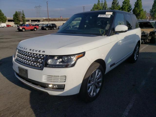 Изображение 2 2014 LAND ROVER RANGE ROVER HSE 2014 с VIN SALGS2WF0EA151916