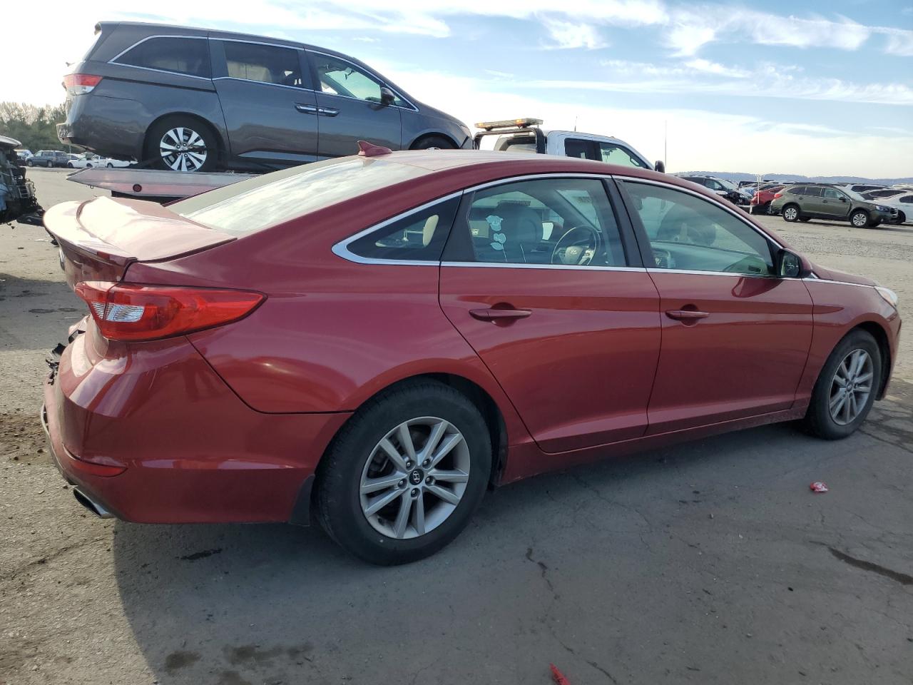 Image 3 of 2015 HYUNDAI SONATA SE 2015 with VIN 5NPE24AF1FH207194