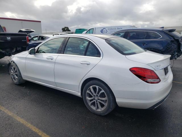 Image 2 of 2016 MERCEDES-BENZ C 300 4MATIC 2016 with VIN 55SWF4KBXGU109722