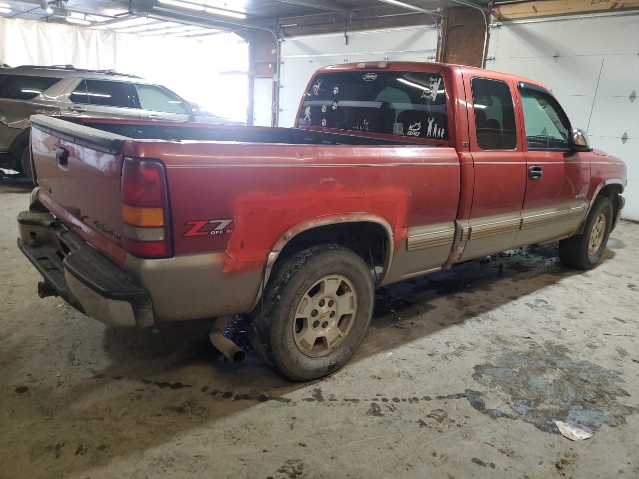 Изображение 3 2001 CHEVROLET SILVERADO K1500 2001 с VIN 1GCEK19T01E105306