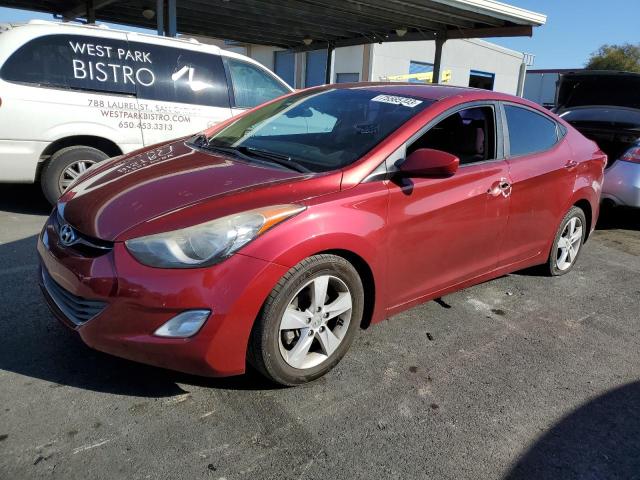 Image 1 of 2013 HYUNDAI ELANTRA GLS 2013 with VIN 5NPDH4AE9DH435846