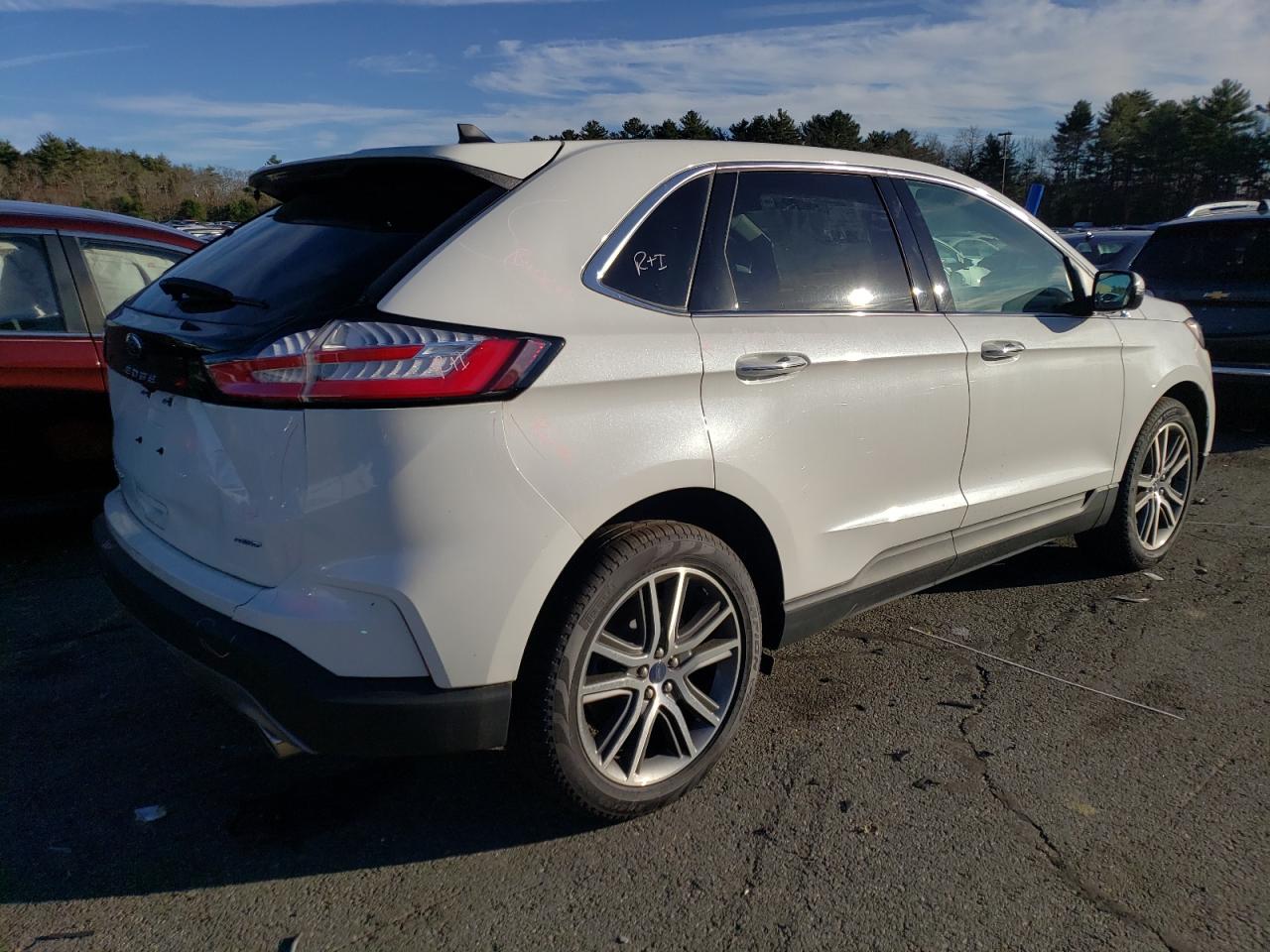 Image 3 of 2022 FORD EDGE TITANIUM 2022 with VIN 2FMPK4K91NBB15641