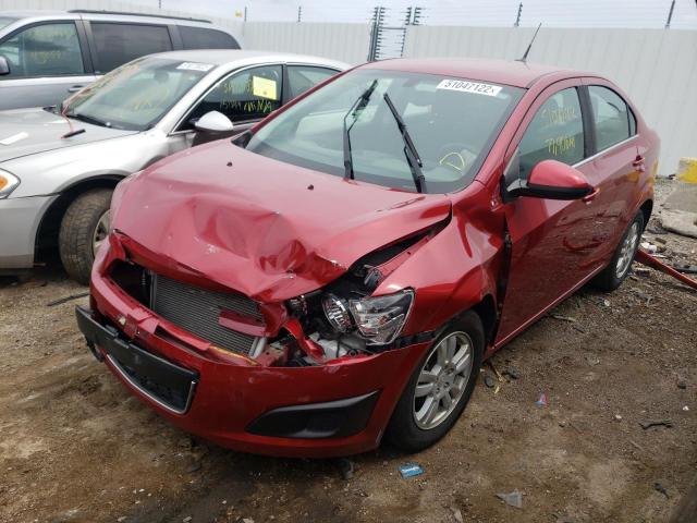 Изображение 2 2014 CHEVROLET SONIC LT 2014 с VIN 1G1JC5SHXE4115550