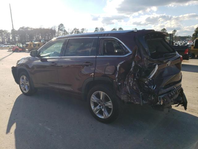 Obraz 2 z 2019 TOYOTA HIGHLANDER LIMITED 2019 z VIN 5TDDZRFH5KS990619