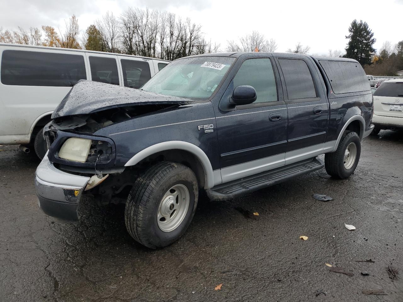 Image 1 of 2001 FORD F150 SUPERCREW 2001 with VIN 1FTRW08LX1KA37793