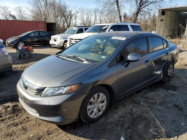 Изображение 1 2012 HONDA CIVIC LX 2012 с VIN 19XFB2F53CE357624