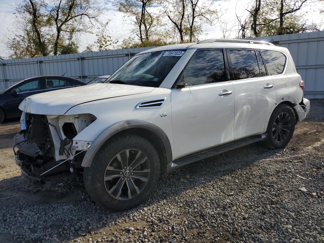 Image 1 of 2017 NISSAN ARMADA PLATINUM 2017 with VIN JN8AY2NE7H9704463