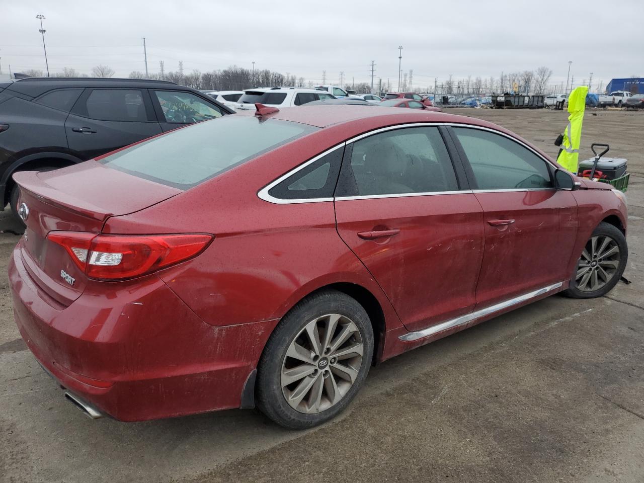 Image 3 of 2015 HYUNDAI SONATA SPORT 2015 with VIN 5NPE34AF7FH134300