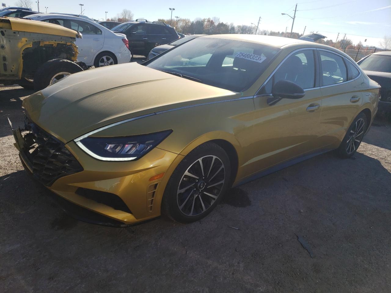 Image 1 of 2020 HYUNDAI SONATA SEL PLUS 2020 with VIN 5NPEJ4J2XLH034299