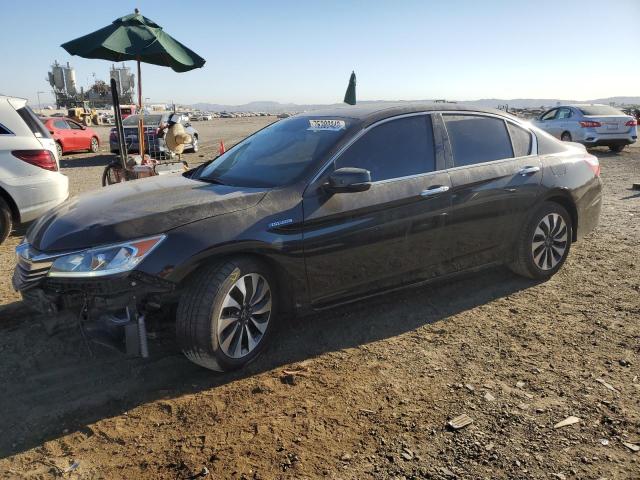 Изображение 1 2017 HONDA ACCORD HYBRID EXL 2017 с VIN JHMCR6F5XHC031158