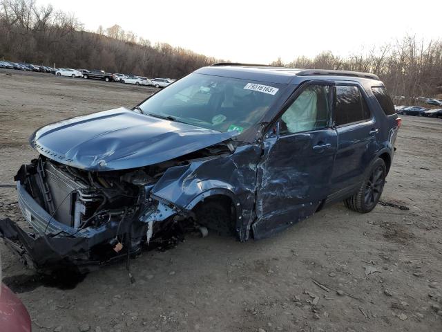 Image 1 of 2018 FORD EXPLORER XLT 2018 with VIN 1FM5K8D83JGC02205