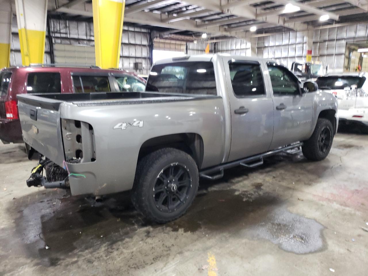 Image 3 of 2008 CHEVROLET SILVERADO K1500 2008 with VIN 2GCEK13C881309811