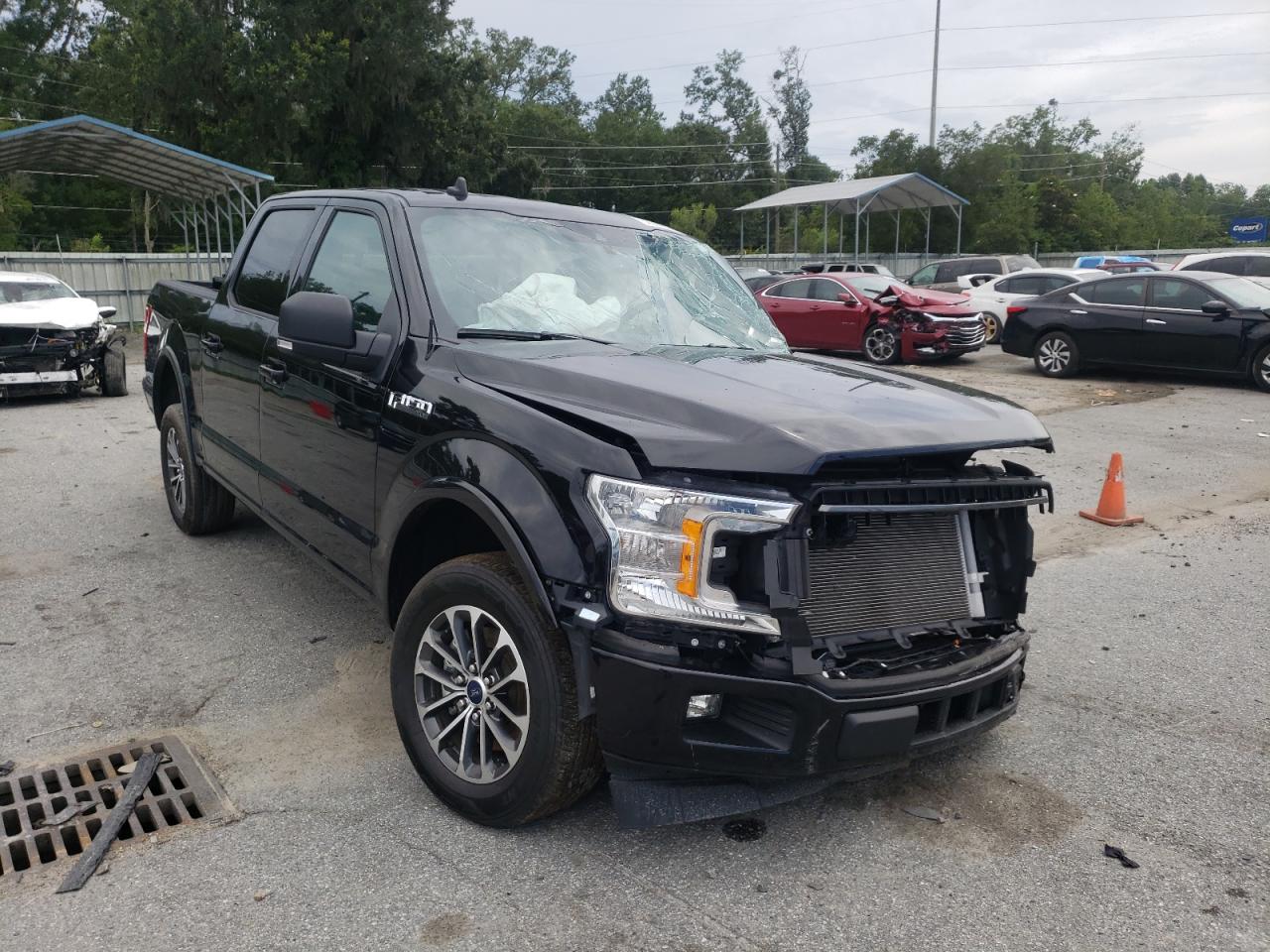 Image 1 of 2020 FORD F150 SUPERCREW 2020 with VIN 1FTEW1CP3LFC28921