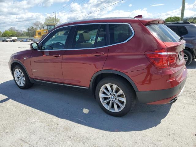 Image 2 of 2013 BMW X3 XDRIVE28I 2013 with VIN 5UXWX9C55D0A15750