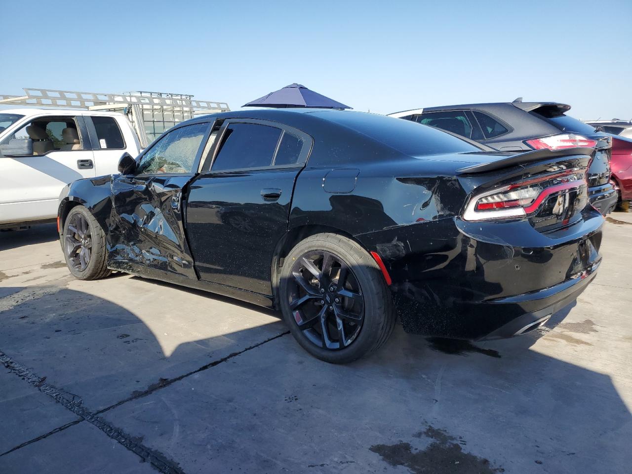 Image 2 of 2021 DODGE CHARGER SXT 2021 with VIN 2C3CDXBG9MH574459