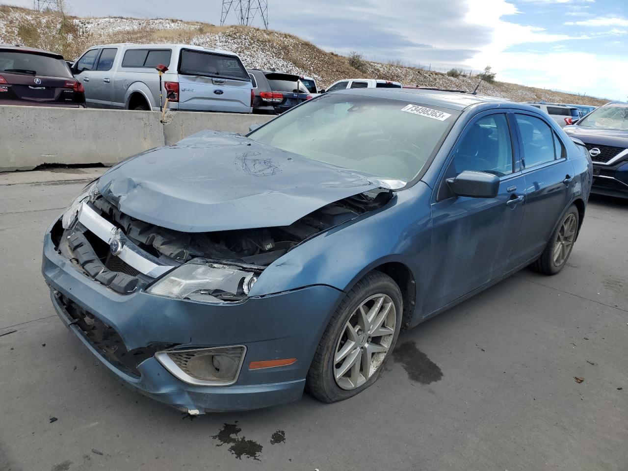 Image 1 of 2011 FORD FUSION SEL 2011 with VIN 3FAHP0CG9BR173046