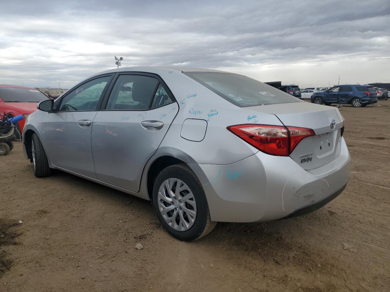 Image 2 of 2017 TOYOTA COROLLA L 2017 with VIN 5YFBURHE5HP615517