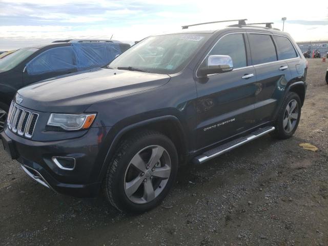 Image 1 of 2014 JEEP GRAND CHEROKEE OVERLAND 2014 with VIN 1C4RJFCM7EC444147