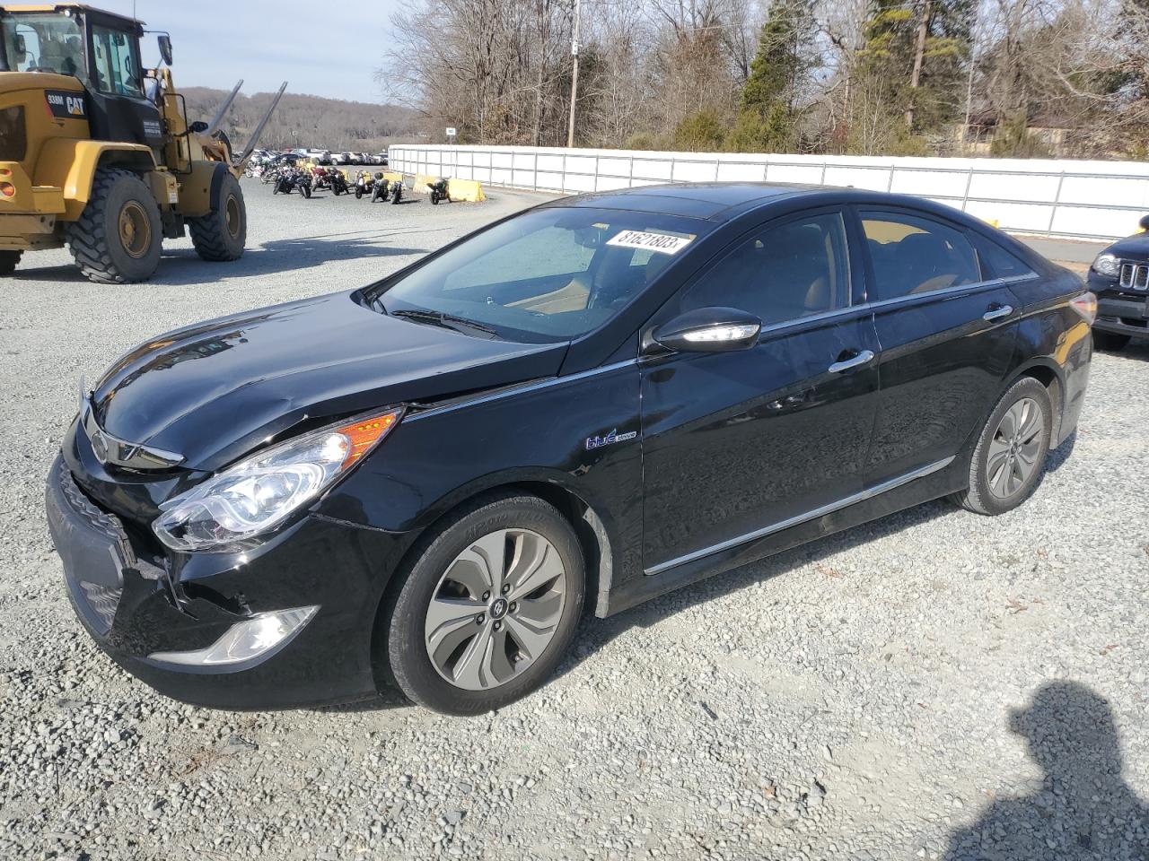 Image 1 of 2014 HYUNDAI SONATA HYBRID 2014 with VIN KMHEC4A44EA109757