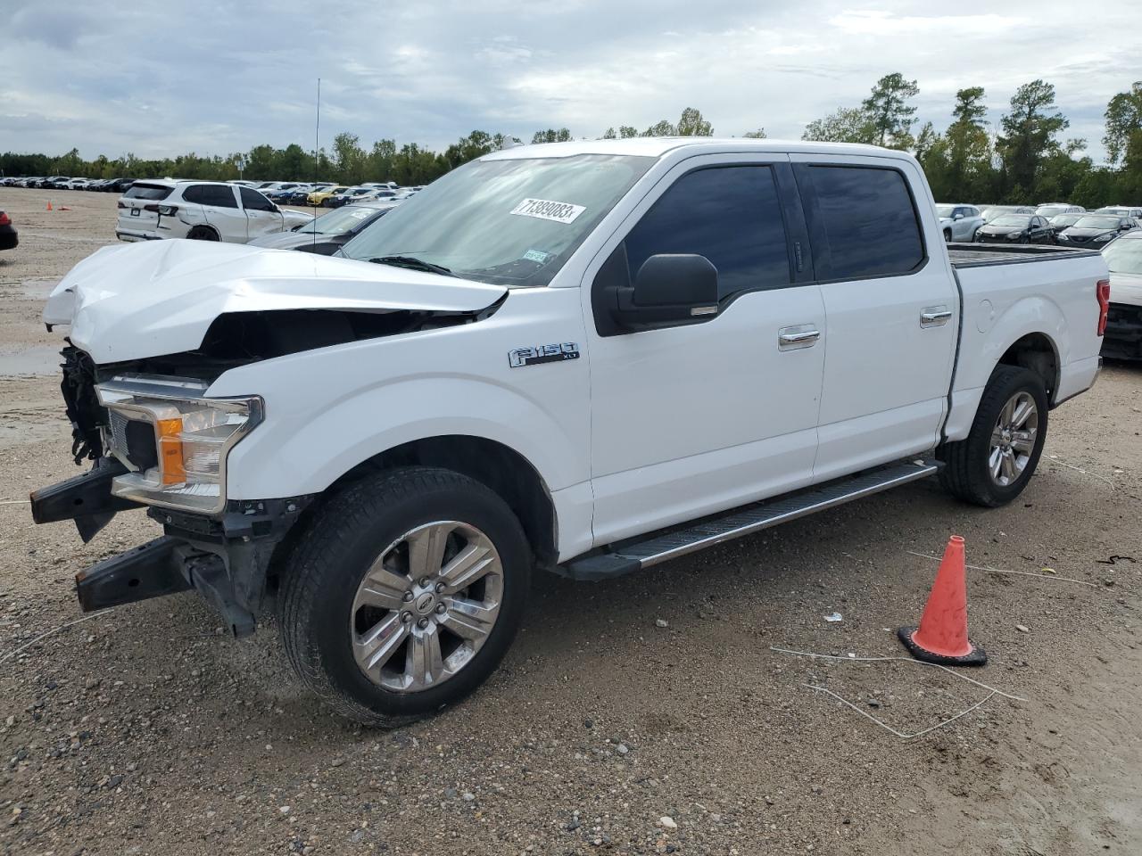 Image 1 of 2018 FORD F150 SUPERCREW 2018 with VIN 1FTEW1C53JKE29687