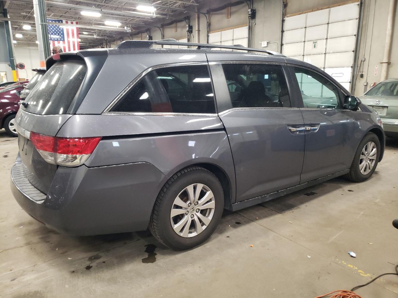 Image 3 of 2016 HONDA ODYSSEY EX 2016 with VIN 5FNRL5H4XGB133489