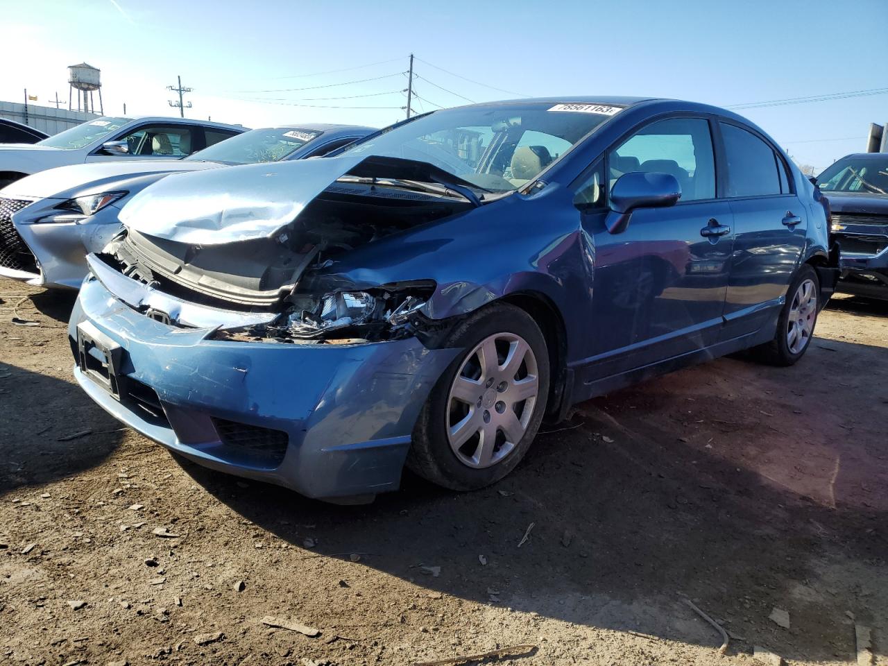 Изображение 1 2010 HONDA CIVIC LX 2010 с VIN 19XFA1F55AE065368