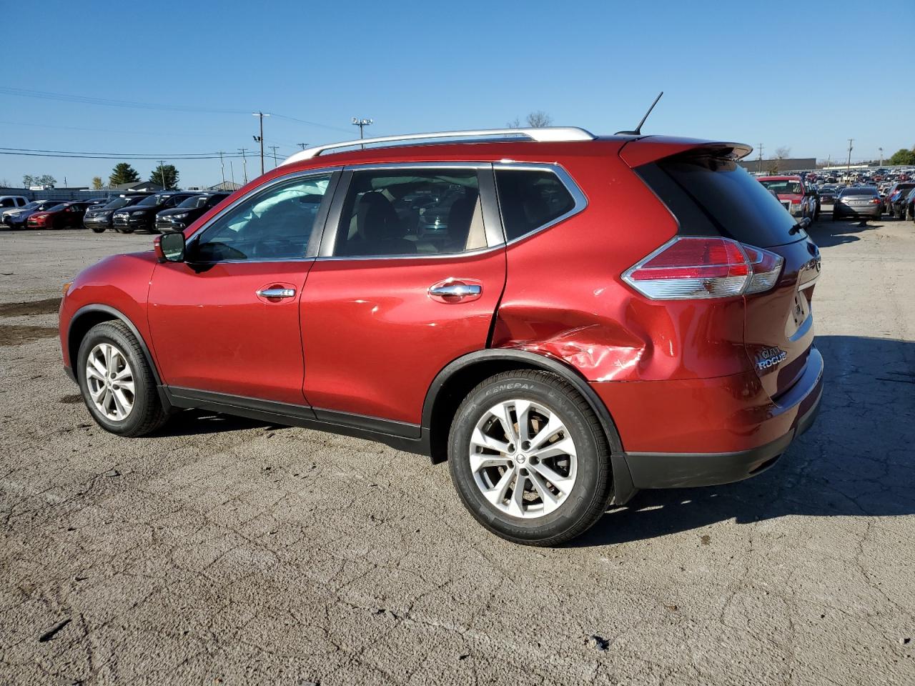 Изображение 2 2016 NISSAN ROGUE S 2016 с VIN KNMAT2MV4GP665045