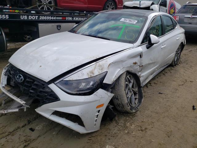 Изображение 1 2020 HYUNDAI SONATA SEL 2020 с VIN 5NPEF4JA3LH059196