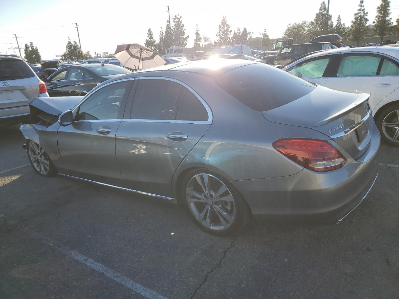 Image 2 of 2016 MERCEDES-BENZ C 300 2016 with VIN 55SWF4JB9GU115965