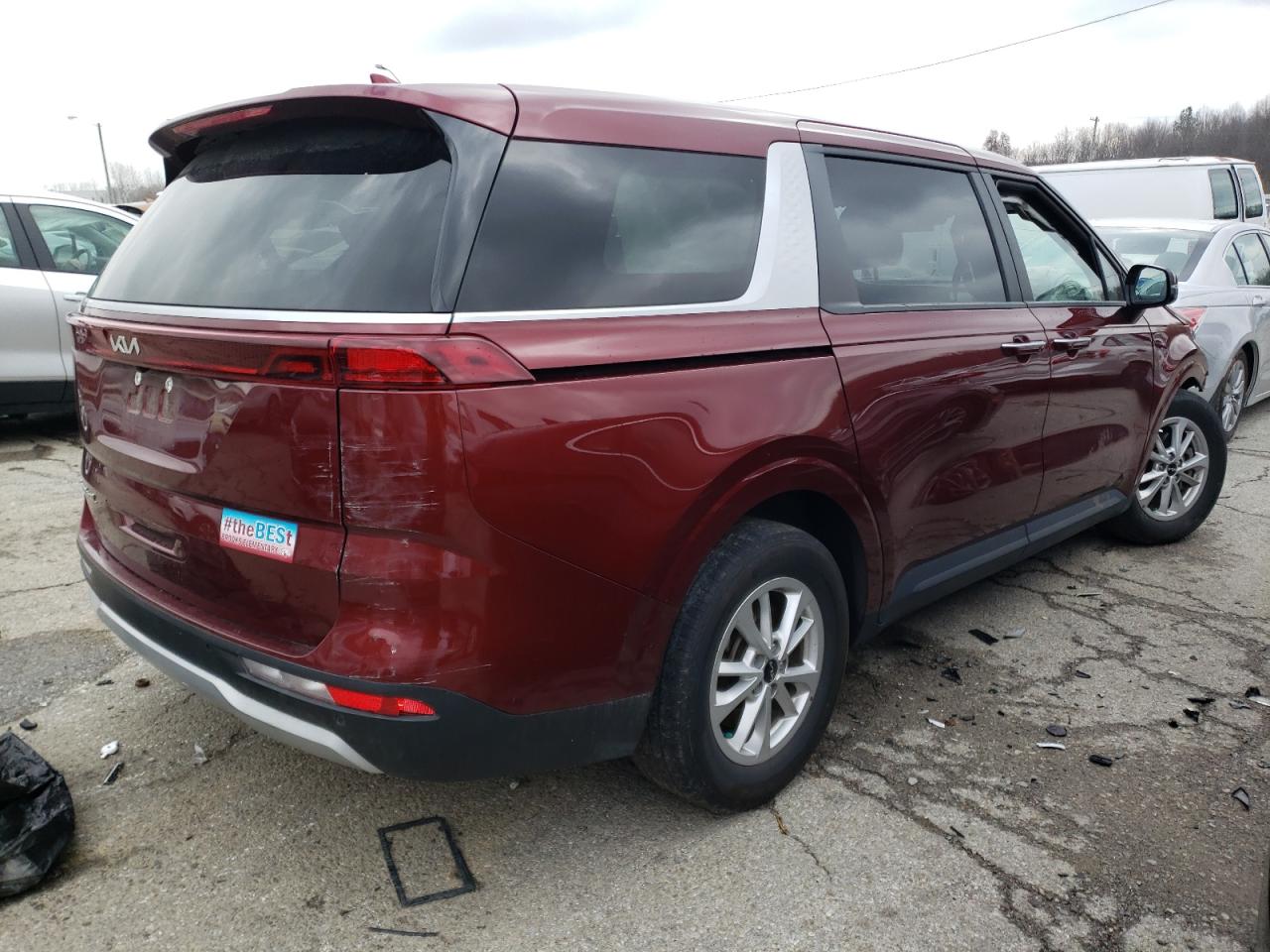 Image 3 of 2022 KIA CARNIVAL LX 2022 with VIN KNDNB4H35N6096041