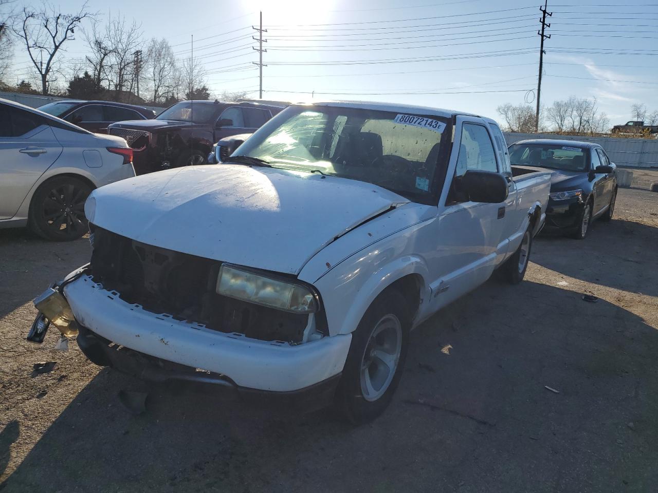 Image 1 of 2003 CHEVROLET S TRUCK S10 2003 with VIN 1GCCS19X838274520