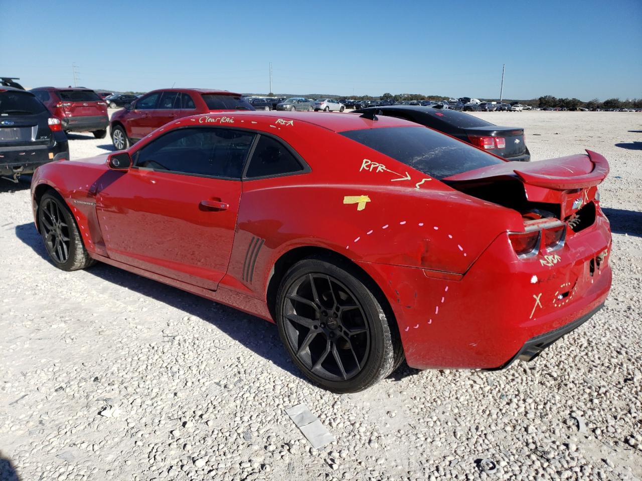 Image 2 of 2012 CHEVROLET CAMARO LS 2012 with VIN 2G1FE1E39C9189013