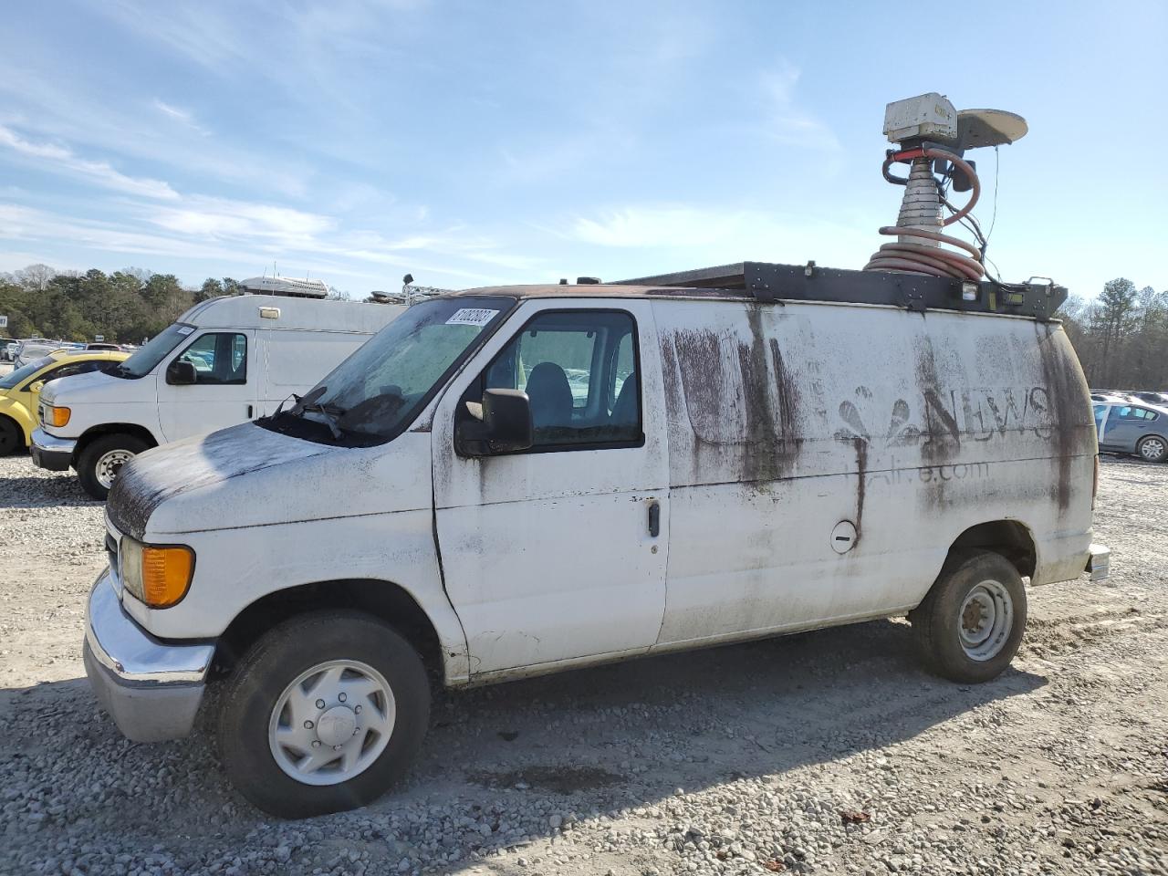 Image 1 of 2003 FORD ECONOLINE E250 VAN 2003 with VIN 1FTNE24L93HB63985