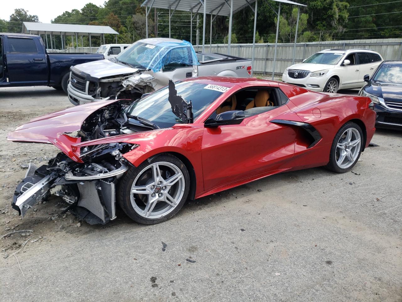 Obraz 1 z 2021 CHEVROLET CORVETTE STINGRAY 2LT 2021 z VIN 1G1YB3D49M5109151