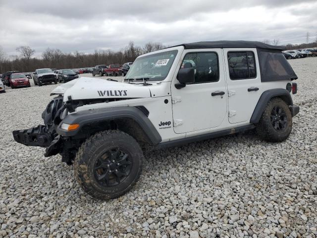 Image 1 of 2022 JEEP WRANGLER UNLIMITED SPORT 2022 with VIN 1C4HJXDM0NW273854
