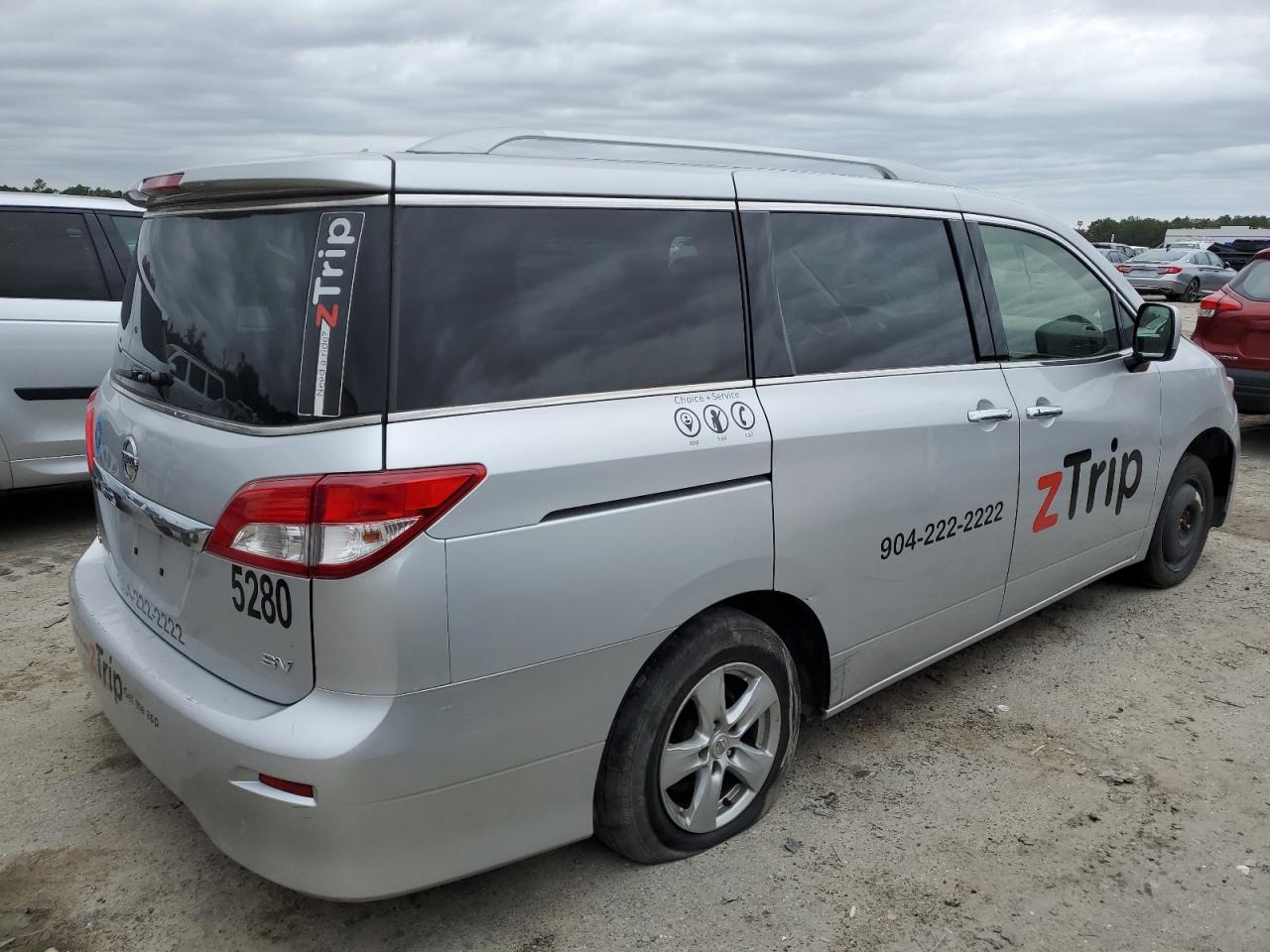 Изображение 3 2017 NISSAN QUEST S 2017 с VIN JN8AE2KP1H9168107