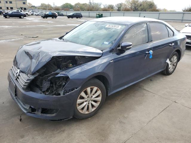 Image 1 of 2015 VOLKSWAGEN PASSAT S 2015 with VIN 1VWAS7A35FC043852