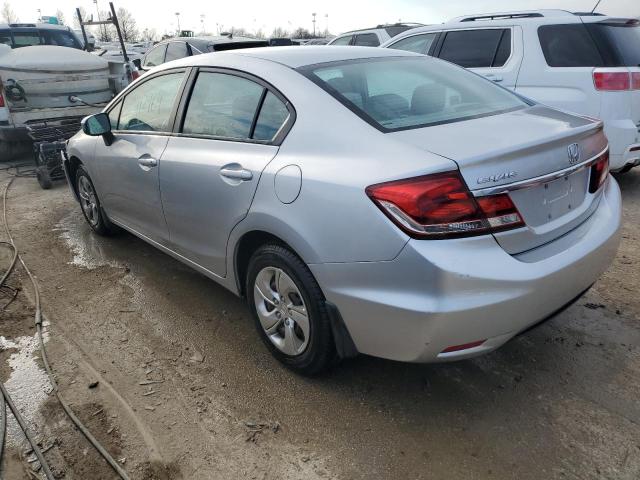 Image 2 of 2014 HONDA CIVIC LX 2014 with VIN 19XFB2F52EE035060