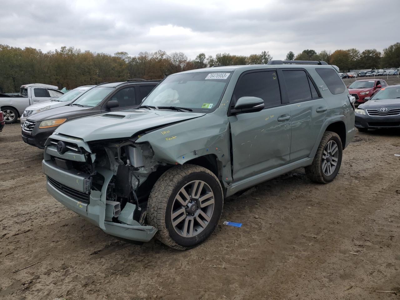 Image 1 of 2023 TOYOTA 4RUNNER SE 2023 with VIN JTESU5JR4P6099089