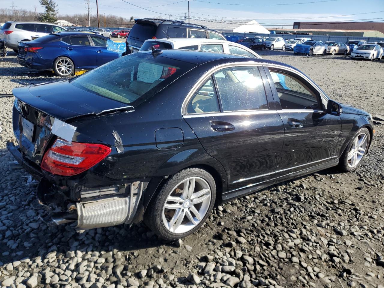 Obraz 3 z 2013 MERCEDES-BENZ C 300 4MATIC 2013 z VIN WDDGF8AB4DR267676