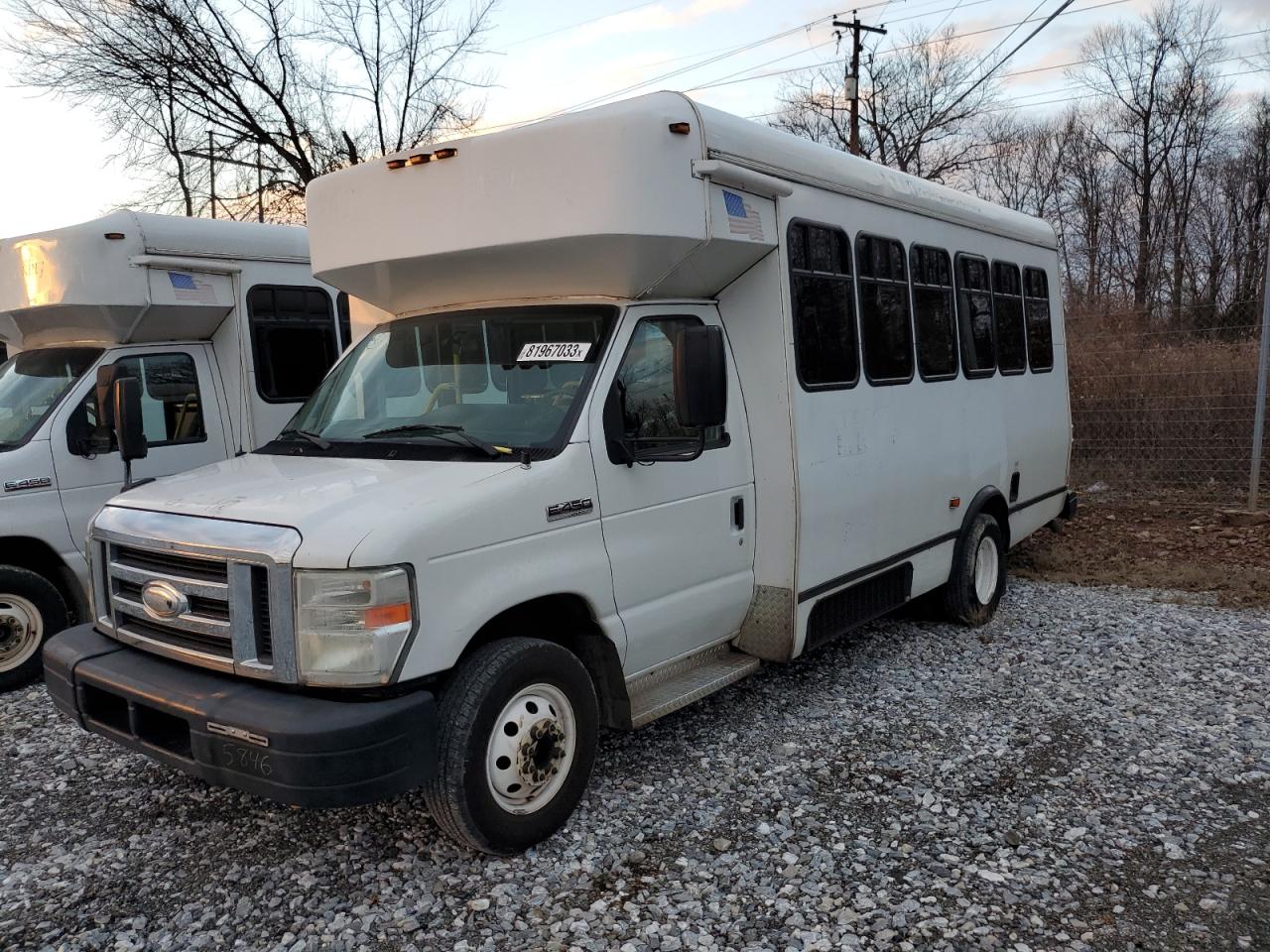 Image 1 of 2014 FORD ECONOLINE E450 SUPER DUTY CUTAWAY VAN 2014 with VIN 1FDFE4FS9EDA91745