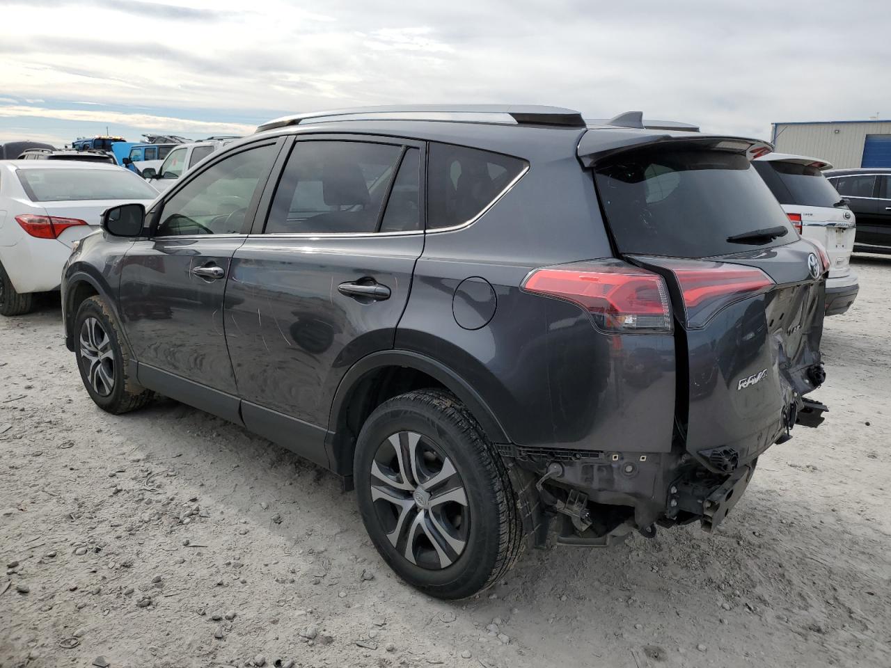 Image 2 of 2018 TOYOTA RAV4 LE 2018 with VIN JTMZFREV2JD110301
