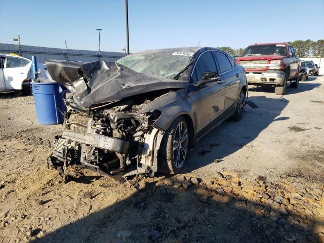 Image 1 of 2017 FORD FUSION TITANIUM 2017 with VIN 3FA6P0K94HR185205