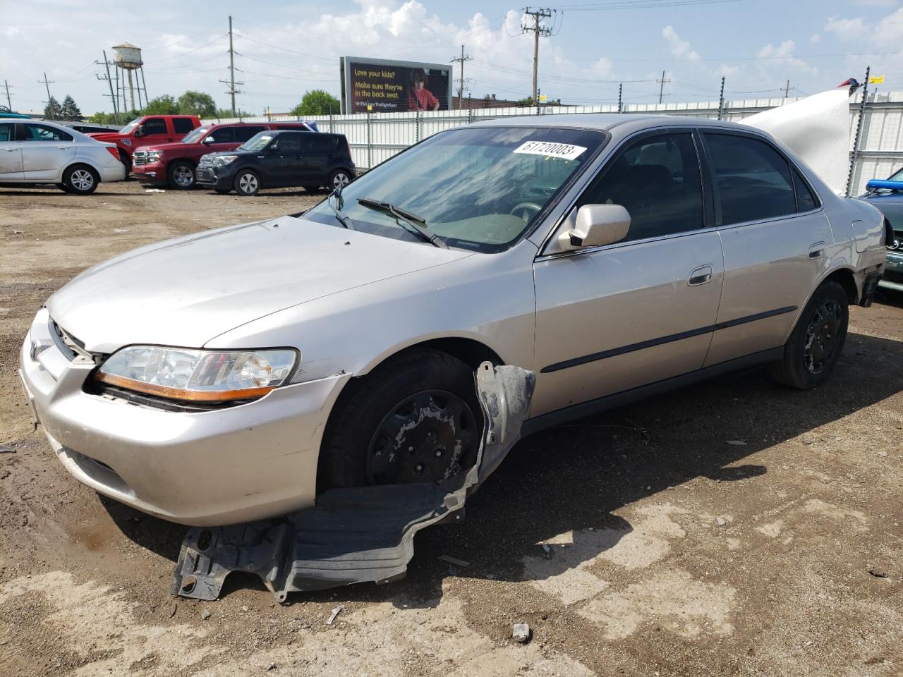 Изображение 1 1999 HONDA ACCORD LX 1999 с VIN JHMCG5641XC035234