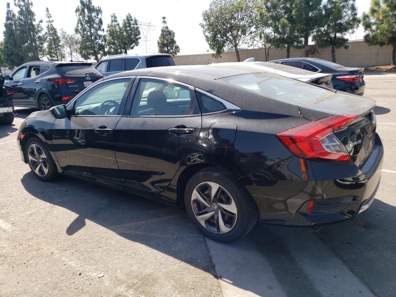 Image 2 of 2019 HONDA CIVIC LX 2019 with VIN 19XFC2F61KE213848